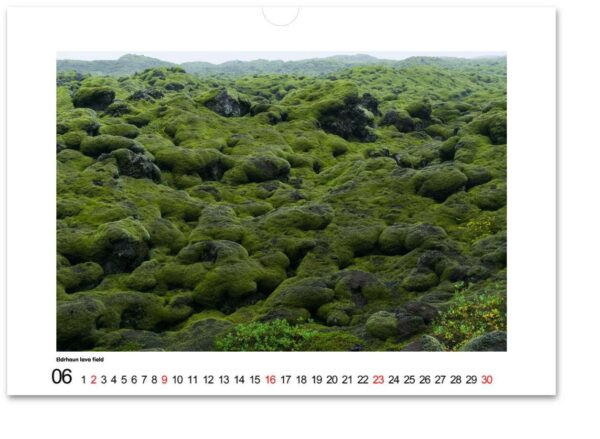 A4 Wall calendar - ICELAND STRUCTURES 2024 (non US edition) - Image 6