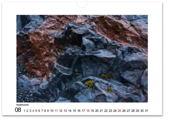 A4 Wall calendar - ICELAND STRUCTURES 2024 (non US edition) - Image 9